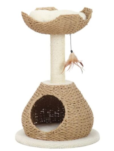 PetPals Walk Up 2-Level Cat Tree
Beige & Cream 29.5 in