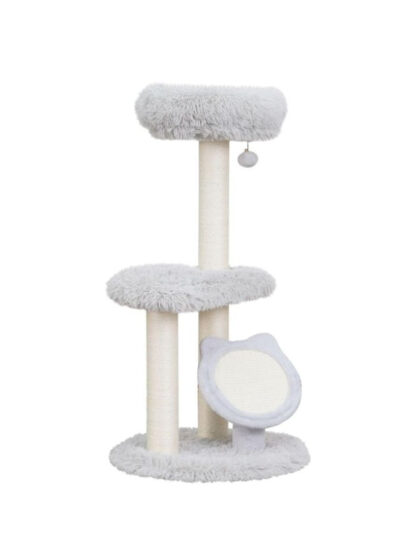 PetPals Rockview 2-Level Cat Tree Ivory 37 in