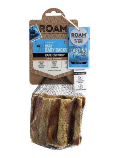 Roam Flavor Rich Ossy Baby Backs Ostrich 2 Pk