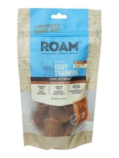Roam Training Treats Ostrich 1oz.