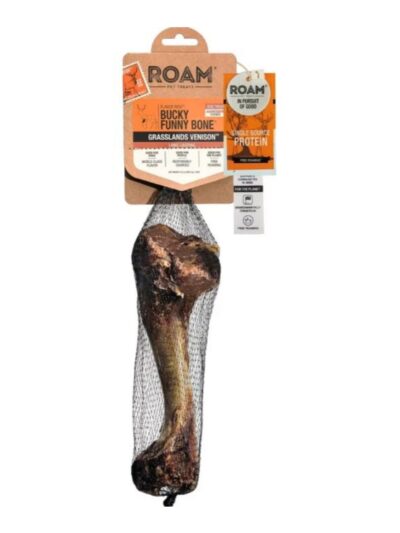 Roam Bucky Funny Bone Humerus Grassland Venison 1 Pk