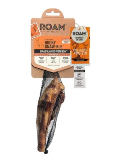 Roam Bucky Gnaw-Kle Grassland Venison 1 Pk