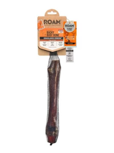 Roam Bucky Busy Bone Grassland Venison 1 Pk