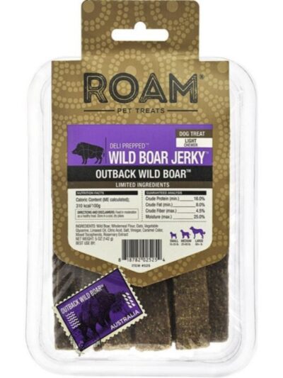 Roam Deli Prepped Wild Boar Jerky Wild Boar