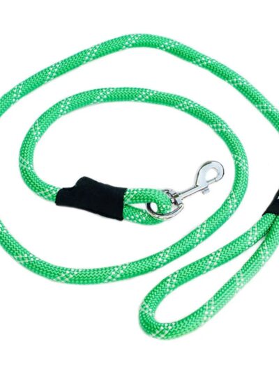 Zippypaws Climbers' Rope Leash Green 6ft.