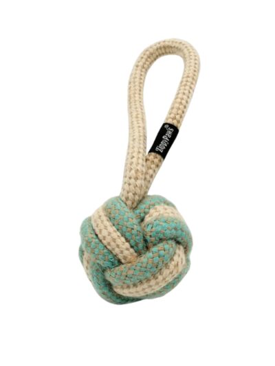 Zippypaws Ecozippy Cotton And Jute Ball Medium
