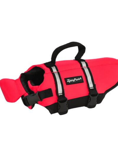 ZippyPaws Adventure Dog Life Jacket Red, 1ea/XXS