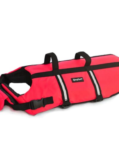ZippyPaws Adventure Dog Life Jacket Red, 1ea/SM