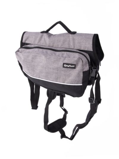 ZippyPaws Backpack For Dog Graphite, 1ea/XL