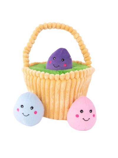Zippypaws Easter Zippy Burrow Easter Egg Basket Large