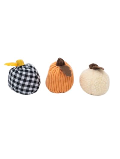Zippypaws Fall Harvest Miniz Gourds Small-3 Pk