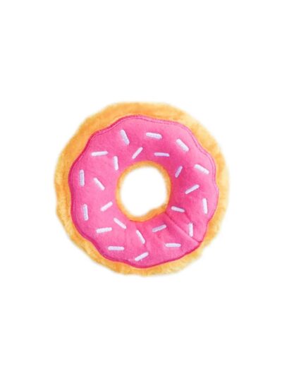 Zippypaws Mini Donut Strawberry Pink Small
