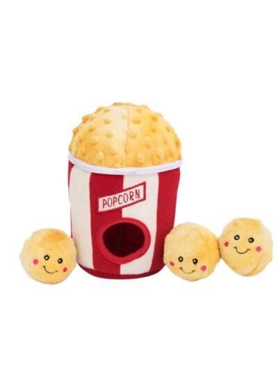 ZippyPaws Zippy Burrow Dog Toy Popcorn Bucket, 1ea/MD