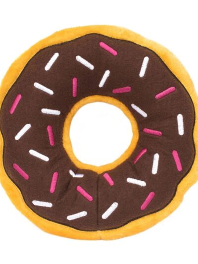 Zippypaws Donut Chocolate Brown Jumbo