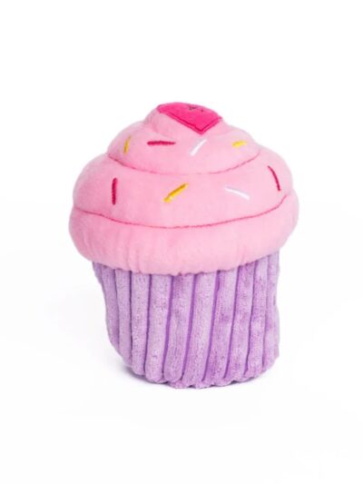 ZippyPaws Cupcake Dog Toy Pink, 1ea/MD