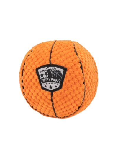 Zippypaws Sportsballz Basketball Orange Large
