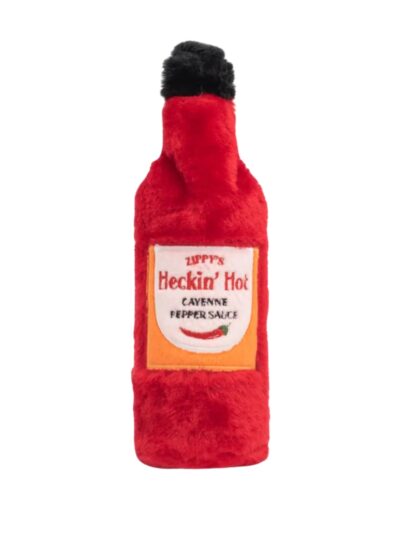 Zippypaws Crusherz Hot Sauce Heckin' Hot Red Medium