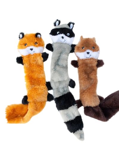 Zippypaws Skinny Peltz Forest Mix Assorted Large - 3 Pk