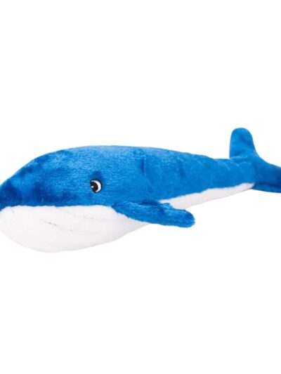 Zippypaws Jigglerz Whale Blue Large