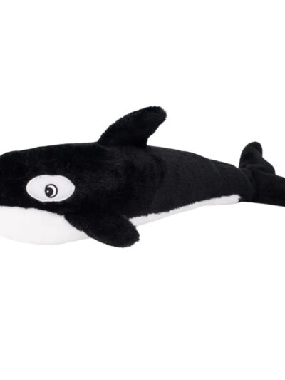 Zippypaws Jigglerz Killer Whale Black Large