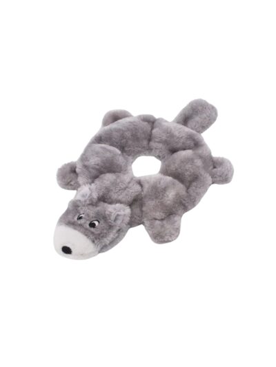 Zippypaws Loopy Wolf Gray Medium