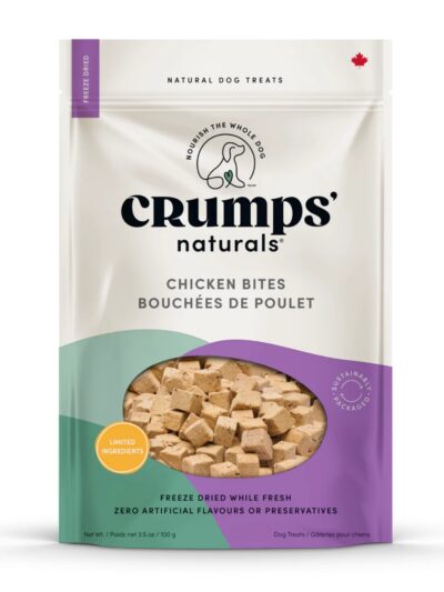 Crumps Naturals Dog 3.5oz. Chicken Bites