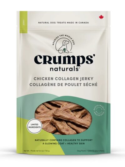 Crumps Naturals Dog 5.4oz. Chicken Collagen Jerky
