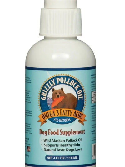 Grizzly Dog Pollock Oil 4oz.
