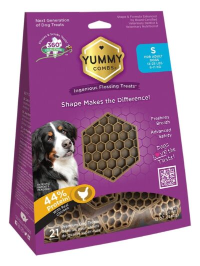 Yummy Combs D 12Oz Dental Small Fish and Egg