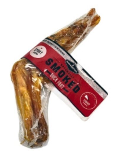Barkworthies Smoked Duck Feet Dog Treat 50ea/One Size