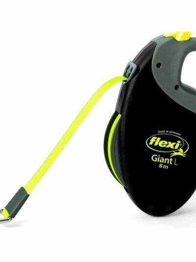 Flexi Giant Retractable Dog Leash Black 1ea/26 ft, LG
