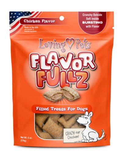 Loving Pets Flavorfullz Filled Dog Treats Chicken, 1ea/6 oz