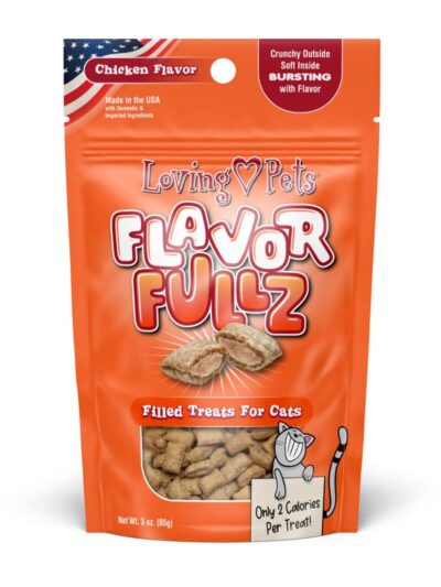 Loving Pets Flavorfullz Filled Cat Treats Chicken, 1ea/3 oz