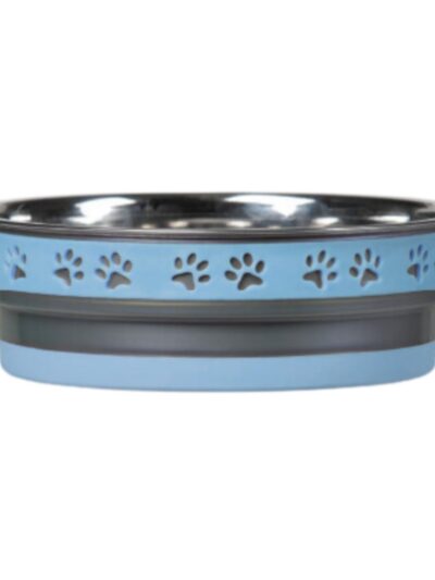 Loving Pets Corsa Pet Bowl Rapid Blue, 1ea/MD