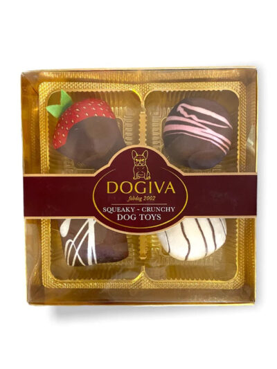 Fabdog Dogiva Chocolates 4Ct 3Pk