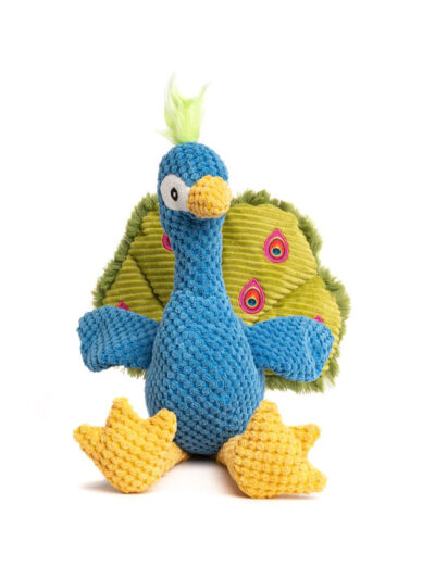 Fabdog Dog Floppy Peacock Large