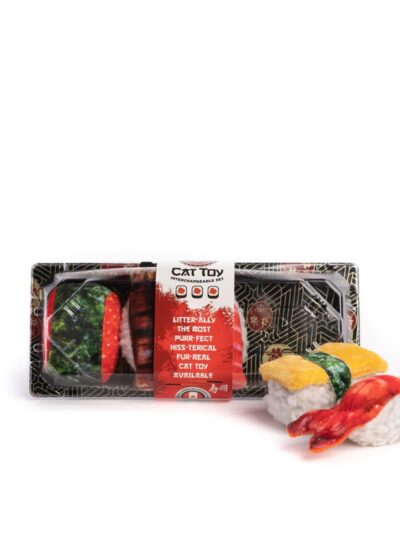 Fabcat Tray Sushi 5 Count 3 Pack