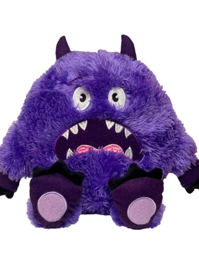 Fabdog Dog Fluffy Monster Purple Medium