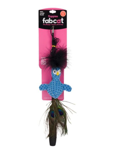 Fabcat Floppy Teaser Peacock