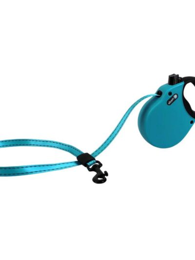 Alcott Adventure Retractable Belt Leash Blue XSmall-10Ft