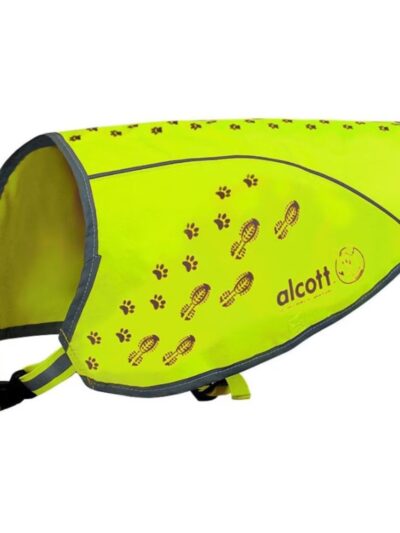 Alcott Visibility Dog Vest Yellow Medium