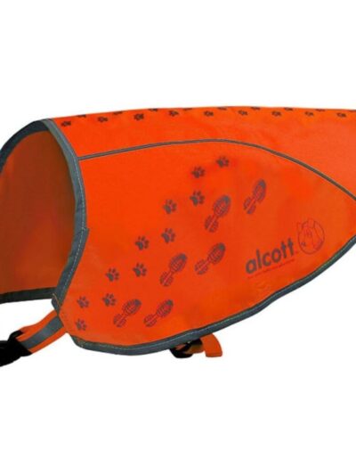 Alcott Visibility Dog Vest Orange Medium