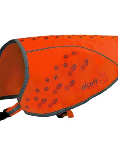 Alcott Visibility Dog Vest Orange Large