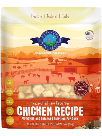 Shepherd Boy Farms Dog Freeze-Dried Chicken 14oz.