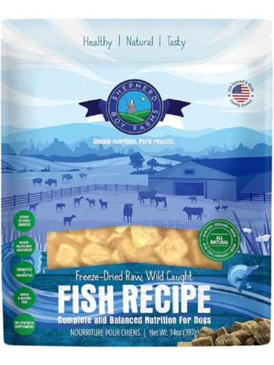 Shepherd Boy Farms Dog Freeze-Dried Fish Medley 14oz.