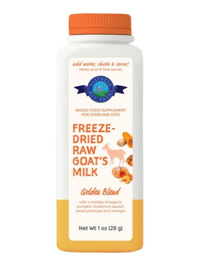 Shepherd Boy Farms Dog & Cat Freeze-Dried Raw Goat Milk Golden 16oz.