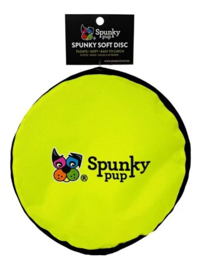 Spunkypup Soft Disc Flying Fetch Toy