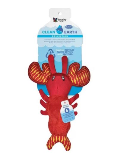 Earth Recycled Plush Toy Lobster Small