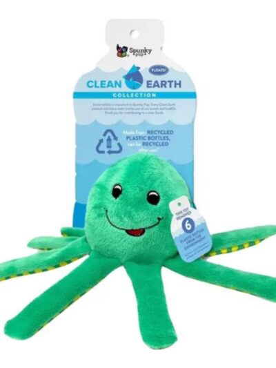 Earth Recycled Plush Toy Octopus Small