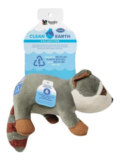 Earth Recycled Plush Toy Raccoon Small